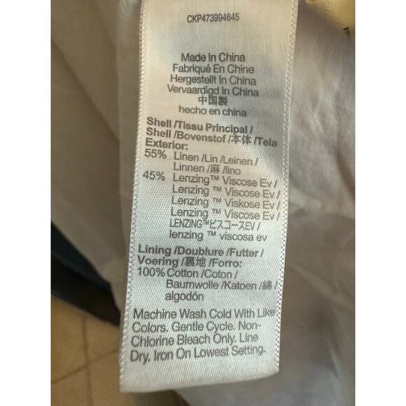 Madewell Women’s Double Tie Cutout Sweetheart Midi White Dress size 4 - Picture 11 of 11